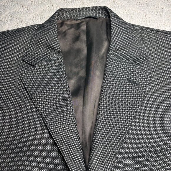 Canali‎ Silk Wool Blazer Elegant Tailored Design Sport Coat Sz 52L EU 42L US
